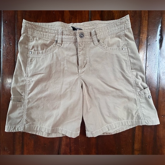 Kuhl Pants - Kuhl Khaki Lightweight Hiking/Outdoor Shorts Size 10